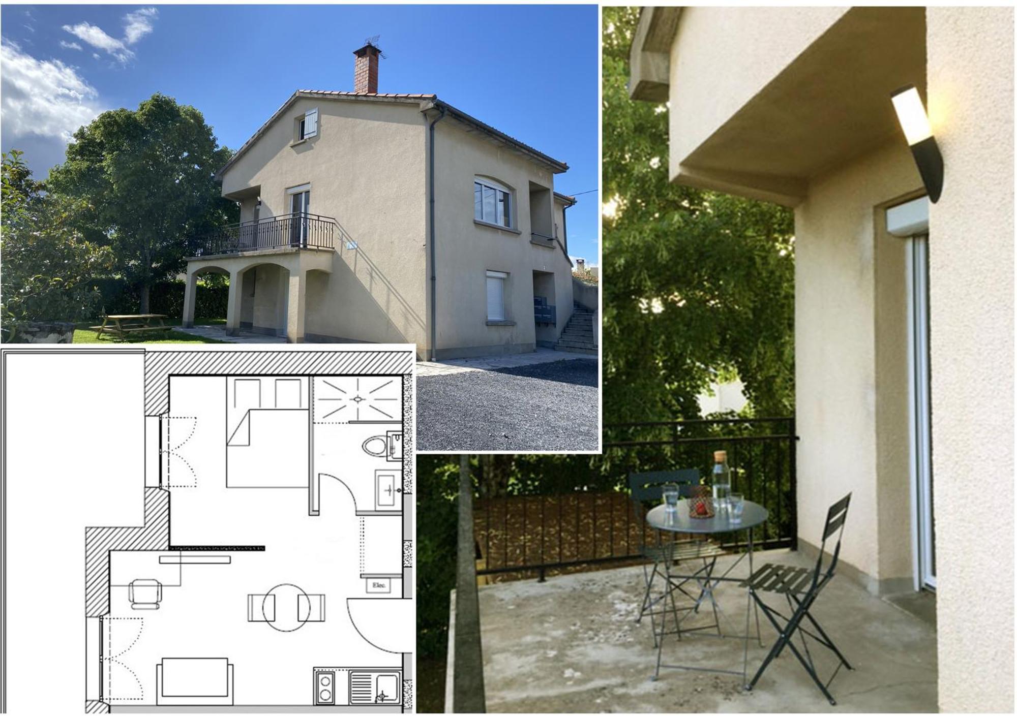 Au 3 Rue Manhes Apartment Albi Ngoại thất bức ảnh